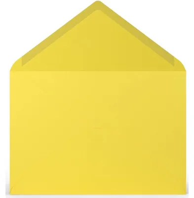 Produktbild von Rössler Papier 220711543 Coloretti Briefumschläge - C5, 5 Stück, goldgelb