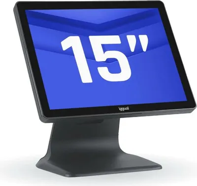 Obrázek produktu pro iggual AIO 15.64.1000SO, 38,1 cm (15"), 1024 x 768 px, LCD, 300 cd/m², Kapacitní, 4:3