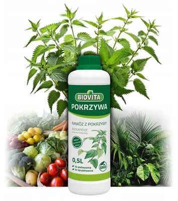 Produktbild von Brennnesseldünger Naturkonzentrat für Tomatenpflanzen im Topf 0,5l