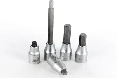 Image de SALTUS Jeu de douilles à six pans creux 3/8" 5 pièces Douilles à quatre pans