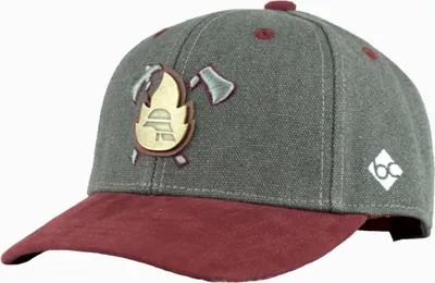 Produktbild von Bavarian Caps Kids Feuerwehr Curved Cap - dunkelgrau
