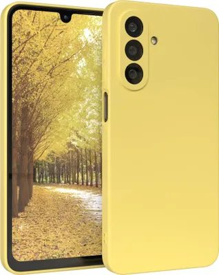 Produktbild von EAZY CASE - TPU Hülle für Samsung Galaxy A26, TPU Case stoßfeste Handyhülle, weiches Cover mit Kameraschutz, Silikonhülle in Gelb