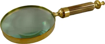 Produktbild von Leselupe Handlupe Vergrößerungsglas Messing