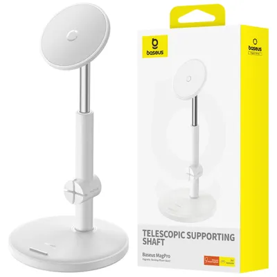 Produktbild von Baseus B105641002110, Handy/Smartphone, Tablet/UMPC, Passive Halterung, Drinnen, Tisch/Bank, Weiß