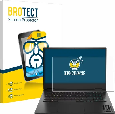 Produktbild von Für HP Omen 16 2024 Schutzfolie BROTECT Displayschutz Display Schutz Folie Klar Transparent