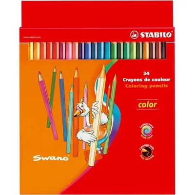 Produktbild von Buntstift - STABILO color - 24er Pack - mit 24 verschiedenen Farben inklusive 4 Neonfarben