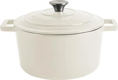 Produktbild von Runde Gusseisen-Auflaufform – 4,5 l – Kieselglanz