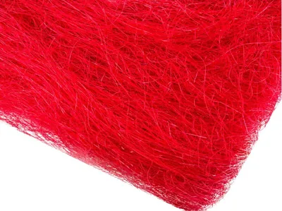 Produktbild von Dekolo Füllmaterial Geschenkkörbe Sisalheu für Tischdekoration Vasenumhüllungwird häufig in der Floristik verwendet Rot