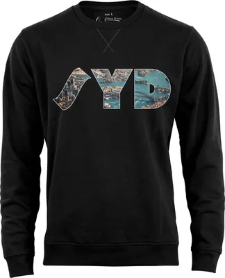 Produktbild von Cotton Prime® Sweatshirt Skyline  Sydney - Weltenbummler Kollektion S Schwarz