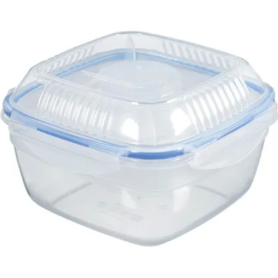 Produktbild von LocknLock TO GO Salatbox to go mit 2 Fächern und Dressingbehälter 1,6 L