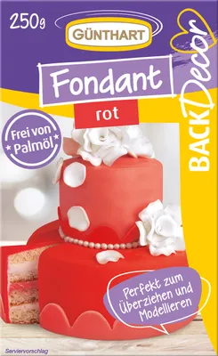 Obrázok produktu pre Günthart Fondant rot 250 g