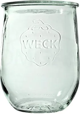 Produktbild von WECK TULIP Glas ohne Deckel 1062 ml 6 Stück