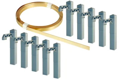 Produktbild von Viessmann 4195 - H0 Tunneloberleitungsset  - Neu
