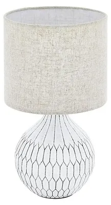 Immagine prodotto di Lampada Da Scrivania Contemporanea Bellariva 3 1 Luce Vetroceramica Bianco
