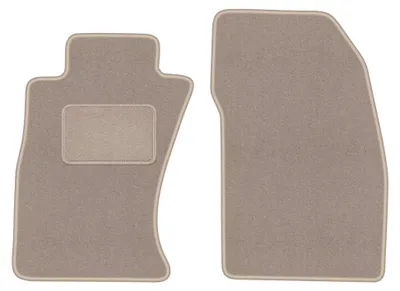 Image de Tapis avant en moquette pour Mitsubishi 3000GT 1994-2001 (coupé) – 2 pièces, beiges, sur mesure – Wielganizator LUX