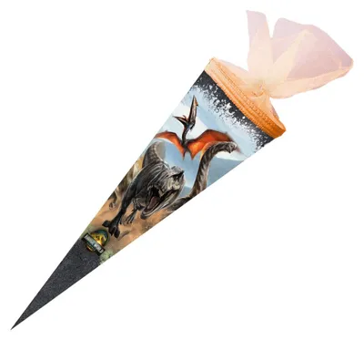 Produktbild von Nestler Schultüte Jurassic World Wiedergeburt 50cm mit Tüllverschluss