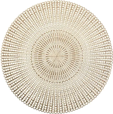 Produktbild von Tischunterlage, dekorative Tischmatte - Gold, Ø 41cm, ZELLER