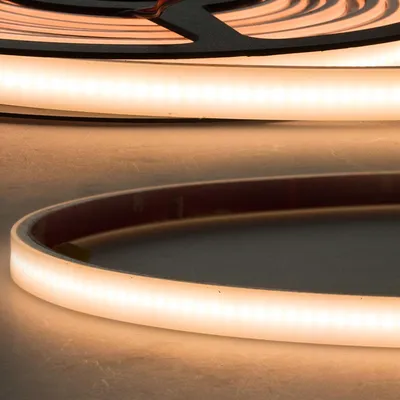 Produktbild von ISOLED LED AQUA927 Flexband Streifen, milchig, 24V, 10W, IP67, warmweiß, 240 LED/m
