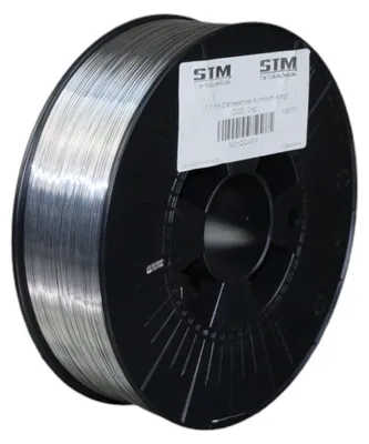 Zdjęcie produktu dla Drut spawalniczy aluminiowy Lasdraad AlMg5, do spawania metodą MIG, szpula 2 kg