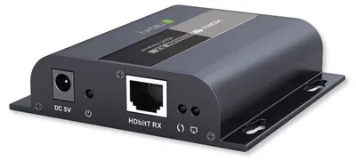 Produktbild von Techly IDATA EXTIP-383RV4, 1920 x 1080 Pixel, AV-Receiver, 120 m, Kabelgebunden, Schwarz, HDCP