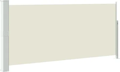 Produktbild von vidaXL Ausziehbare Seitenmarkise 140x300 cm Creme