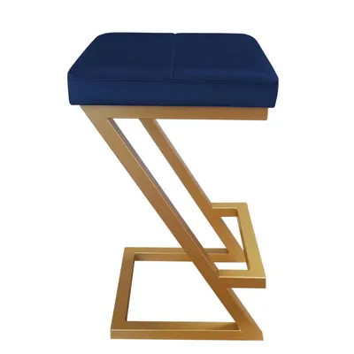 Zdjęcie produktu dla Hoker krzesło barowe ZETA LOFT METAL podstawa złota MG16