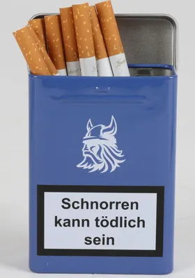 Produktbild von 24x Zigaretten-Box 7x3x9cm Zigarettenetui Aufbewahrung Raucher rauchen Haushalt