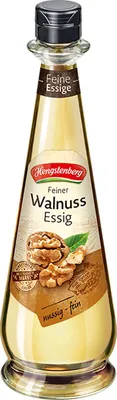 Produktbild von Hengstenberg Walnuss Essig Nussiger Klassicker Glasflasche 500ml