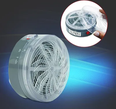 Produktbild von Eaxus® Elektrischer Insektenvernichter - Solar Mückenfalle mit Akku. Mückenlampe Fenster mit LED-Licht