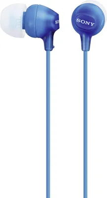 Zdjęcie produktu dla Sony MDR-EX15LP, Przewodowa, 8 - 22000 Hz, Muzyka, 3 g, Słuchawki, Niebieski