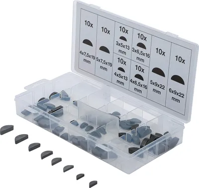 Image de BGS 8117 Assortiment de clavettes à ressort, 80 pcs.