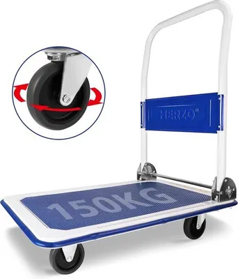 Produktbild von Famanu Transportwagen - Multifunktionale Trolley, 150 kg