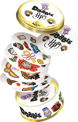 Produktbild von Asmodee Dobble Harry Potter, Brettspiel, Abzug, 6 Jahr(e), 15 min, Familienspiel