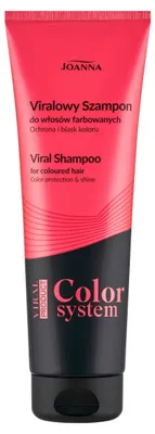 Image de Joanna Color System Viralowy - Shampooing pour cheveux colorés 260 ml