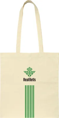 Produktbild von Handtasche Real Betis Balompié Beige Baumwolle