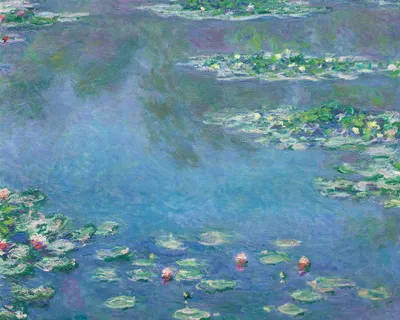 Obrázok produktu pre Plagát Lekno 50x40cm, Monet Vintage do obývacej izby