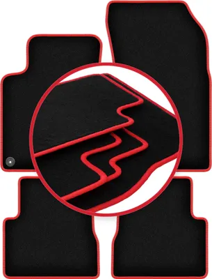 Immagine prodotto di Tappetini CARLUX-RED per: Opel Corsa F hatchback (dal 2019)