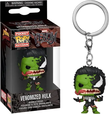 Produktbild von Marvel Venom - Venomized Hulk  - Schlüsselanhänger Funko Pocket POP! Keychain