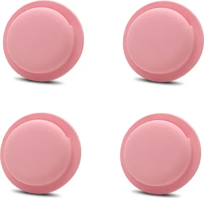 Image de pack de 4 - Housse en silicone pour Apple AirTags 2021 - Etui autocollant - Cover Rose