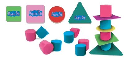 Produktbild von Lisciani 86429 - Peppa Wutz Spielesammlung Lernspiele Gedächtnis Entwicklung lernen Kinder Pig