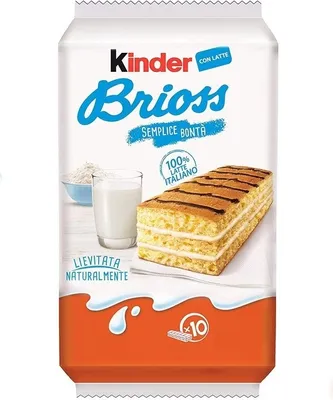 Produktbild von Brioss Milch-Sandwich-Kekse 10x27g - Kinder