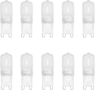 Produktbild von 10 x Mini LED G9 2.5W 200lm 230V warmweiß 3000K Ersatz für Halogenleuchtmittel 20W