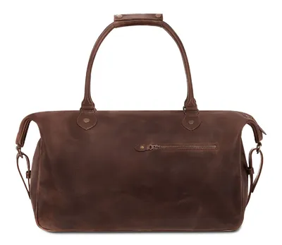 Produktbild von Buckle & Seam Leder Weekender Linwood - Braun / Blau