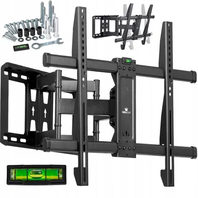 Zdjęcie produktu dla King Mount Uchwyt TV KG-1014 | 32" - 85" | Obrotowy | Uchwyt do Telewizora | Vesa 200x100 - 600x400 | 60 kg | Czarny