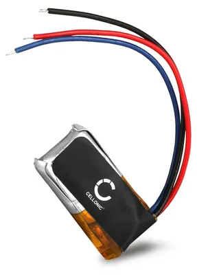 Produktbild von CELLONIC Akku für Headset Kompatibel mit Beats Powerbeats 3 Wireless, Powerbeat 3 Wireless, Powerbeats 2 Wireless, AHB481221PW - (90mAh, 3.7V)