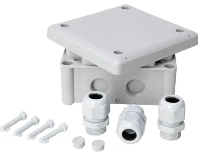 Produktbild von Abzweigdose.ip65.110X110Mm +3 Verschr.