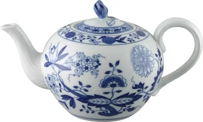 Produktbild von Hutschenreuther Teekanne 12 P. Blau Zwiebelmuster 02001-720002-14240