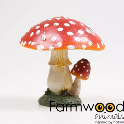 Obrázek produktu pro Deštník s houbami duo H15,5cm