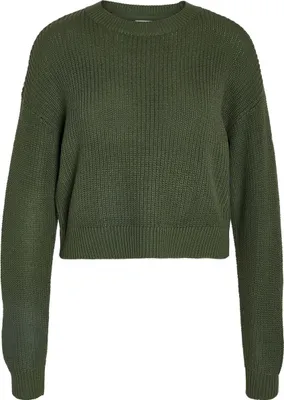 Produktbild von Noisy May Strickpullover Damen NMMaysa L/S O-Neck Knit NOOS oliv XS