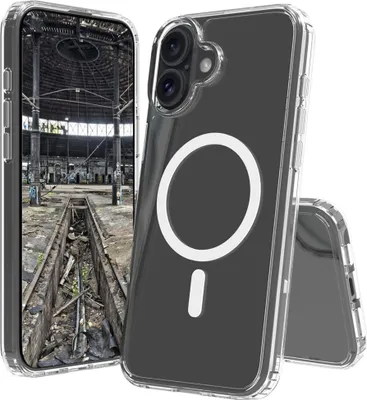 Produktbild von JT BERLIN Pankow Clear MagSafe, Cover, Apple, iPhone 16, 15,5 cm (6.1"), Transparent